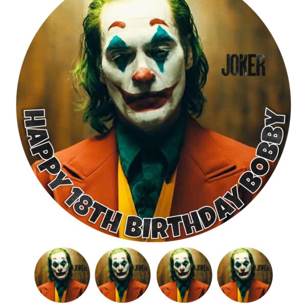Batman™ The Joker Edible Cake Topper Image – A Birthday Place