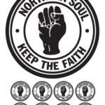 Northern Soul Cake Topper & 8 Cupcake Toppers