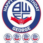 bolton fc cake topper