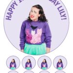 miranda sings ICING BIRTHDAY CAKE TOPPER & CUPCAKES
