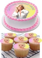 LADY GAGA ICING CUPCAKES