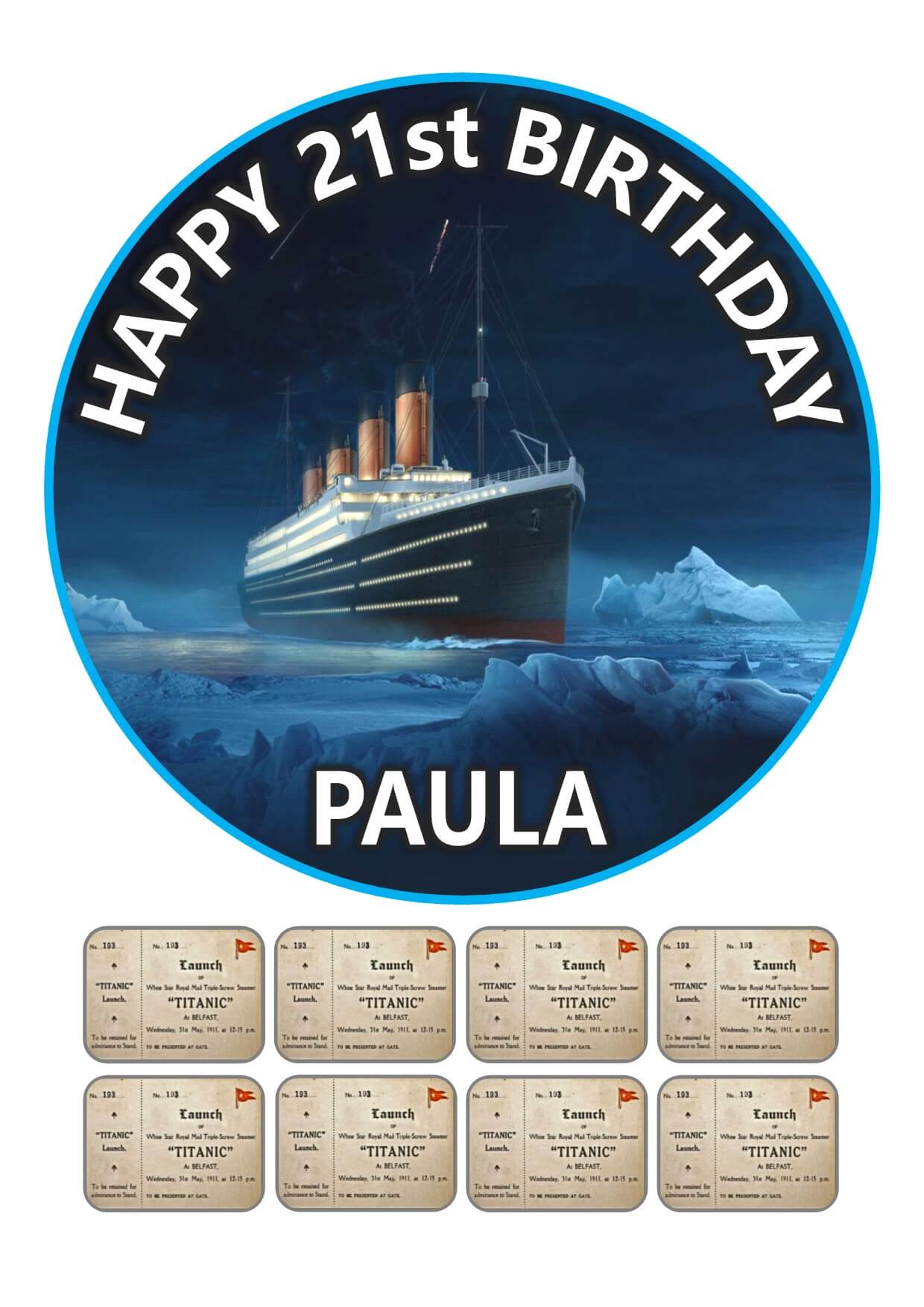 Titanic Themed Birthday Party Decorations - Parties With A Cause