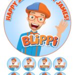 blippy cake topper