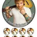 ed sheeran icing cake topper