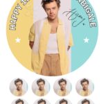 HARRY STYLES CAKE TOPPER