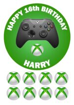 xbox icing cake topper
