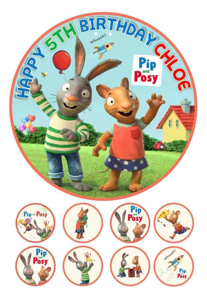 Tonies - Personaggio Audio Posy Per Toniebox - Pip And Posy - 60 Minuti Di Storie E Quiz - Narrato Da Giovanna Fletcher