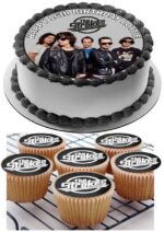 the strokes icing cupcake toppers