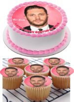 tom hardy birthday icing cupcakes