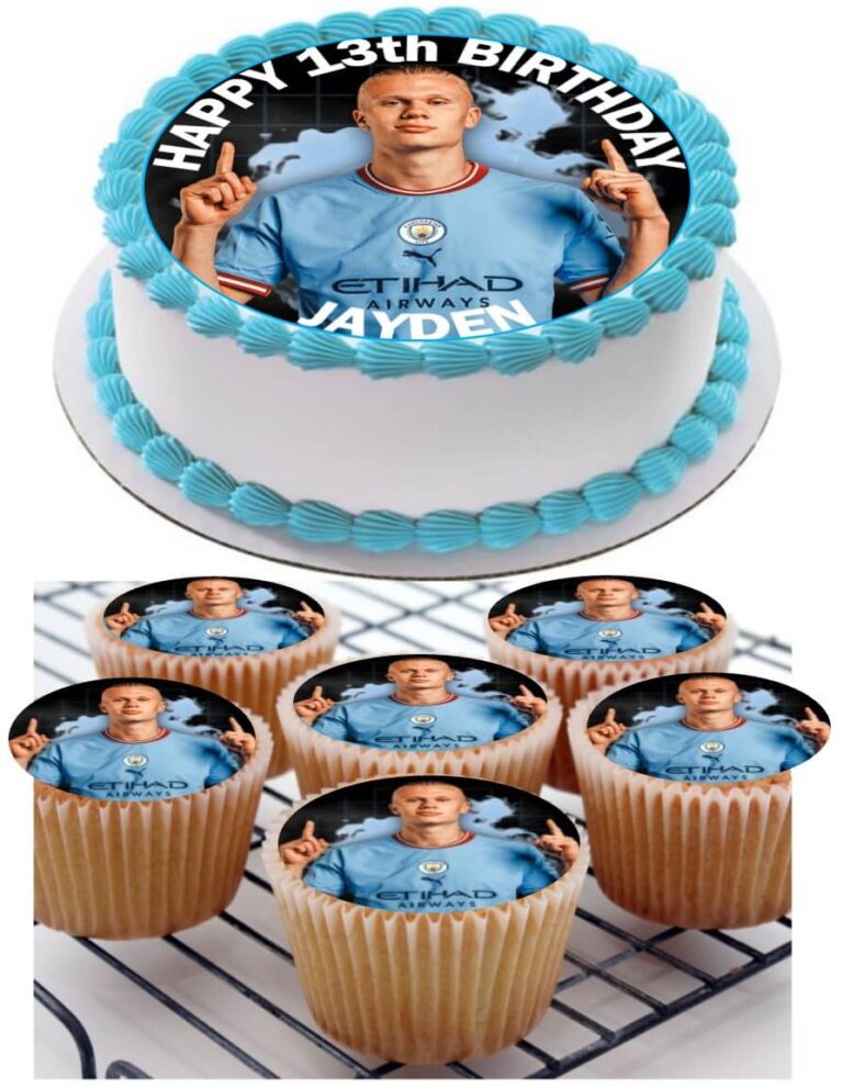 Personalized Punk Rock / Punk Music Edible Icing Birthday Cake Topper (Round)
