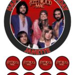 FLEETWOOD MAC CAKE TOPPER