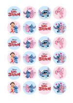 LILO & STITCH CUPCAKE TOPPERS