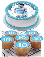 Jack Grealish icing cupcake toppers