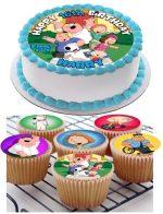 family guy cupcake toppers