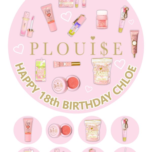 P.Louise icing cake topper birthday