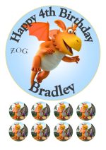 zog icing cake topper