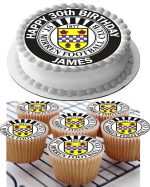 St Mirren F.C. BIRTHDAY ICING CUPCAKE TOPPERS