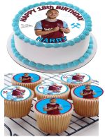 JARROD BOWEN WEST HAM ICING CAKE TOPPER