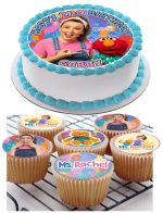 MS. RACHEL BIRTHDAY CUPCAKE TOPPERS