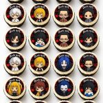 Death Note Icing Cupcake Toppers Edible Birthday Cake Decorations