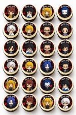 Death Note Icing Cupcake Toppers Edible Birthday Cake Decorations