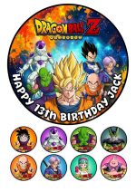 Dragon Ball Z cake topper