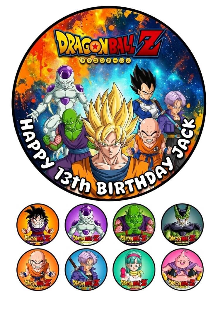 DRAGON BALL Z Dragon Ball Z cake topper